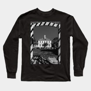 Prescott House in B & W Long Sleeve T-Shirt